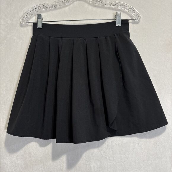 J.Crew Women's Pleated Active Skort Black Golf Tennis Pickleball Size XS - Picture 1 of 16